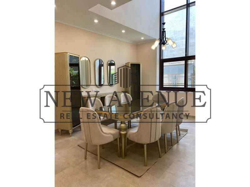 2 Twin Houses attached super lux finishing Taj city for sale Ready to move Taj city new cairo by MNHD - Widok 5