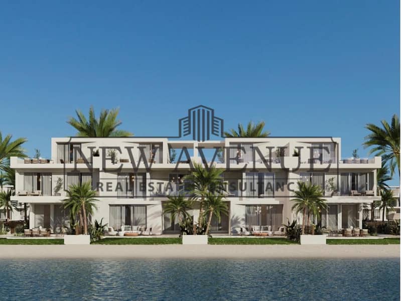 town house lagoon open view prime location bahary with installments in mar bay in ras el hekma north coast - Aanzicht 6