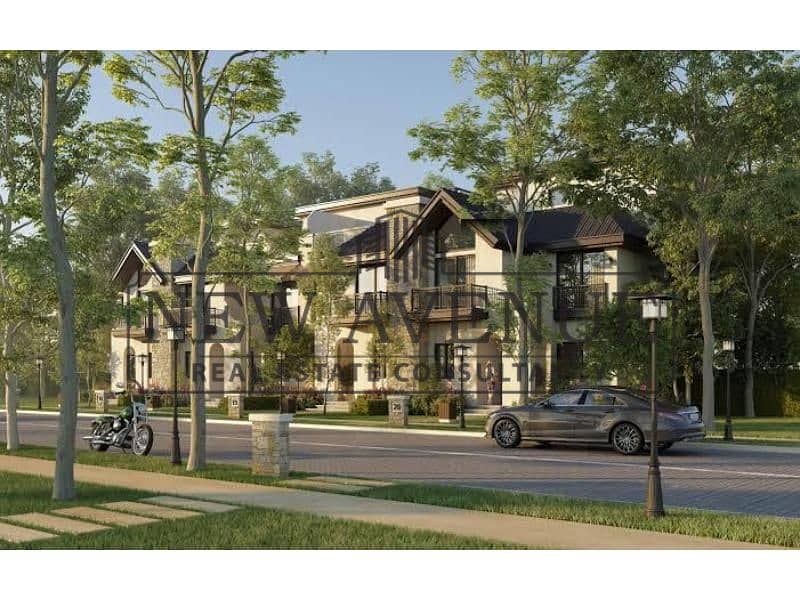 Townhouse overlooking green spaces, European design with front and back gardens - Ansicht 3