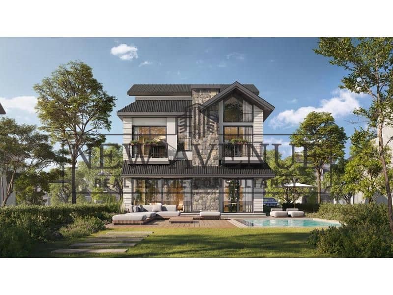 Townhouse overlooking green spaces, European design with front and back gardens - Ansicht 5