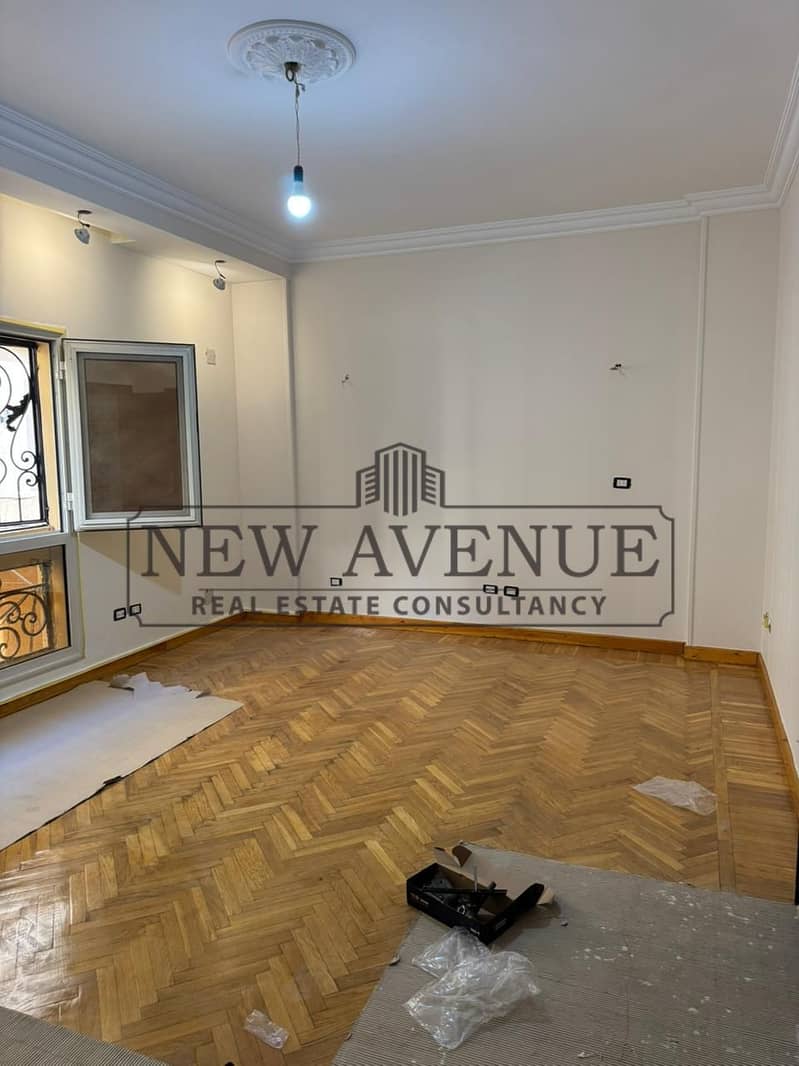 Prime location open view - Bahary - Corner ready to move fully finished with kitchen Ground Apartment for sale in Compound El Nakheel - Ansicht 5
