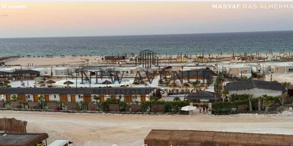 For sale, a chalet (resale), complete in installments from M Square - Al Masyaf, North Coast - directly on the lagoon – pohled 3