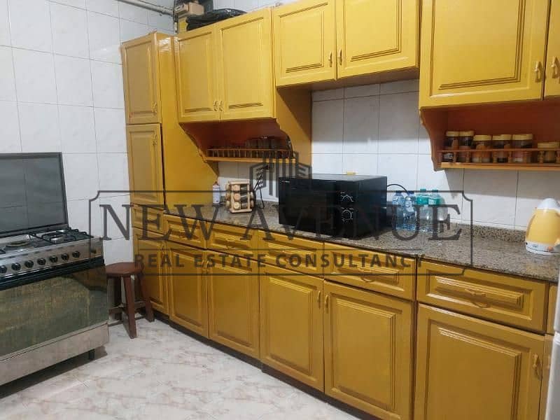 For Sale | Fully furnished apartment in the 8th District – Nasr City, Zakaria Osman Street, in front of Al Wafaa & Al Amal, 4th floor, 200 sqm, 3 bedr – pohled 3