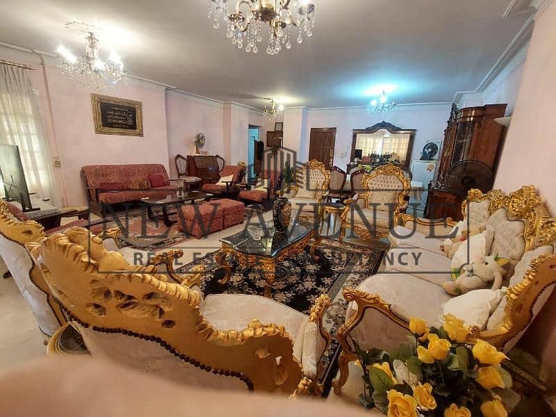 For Sale | Fully furnished apartment in the 8th District – Nasr City, Zakaria Osman Street, in front of Al Wafaa & Al Amal, 4th floor, 200 sqm, 3 bedr – pohled 6