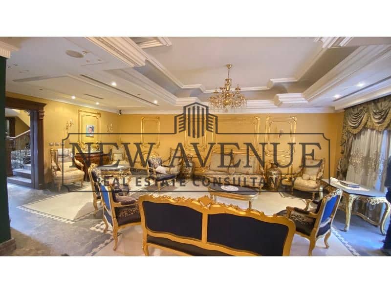 Twin house villa fully finished BUA559M Land588m at arabella compound prime location with internal elevator from parking ready to move with passement – pohled 5