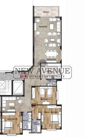 Promenade Penthouse ready to move 4 bedrooms north oriented with attractive negotiable price - Więcej
