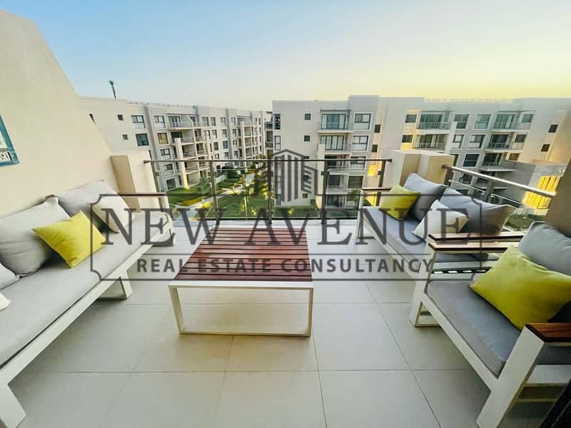 Ready to move Fully finished 2 bedrooms and 2 bathrooms Chalet with Acs and furniture 146 meters for sale in Marassi Marina 2 - View 3
