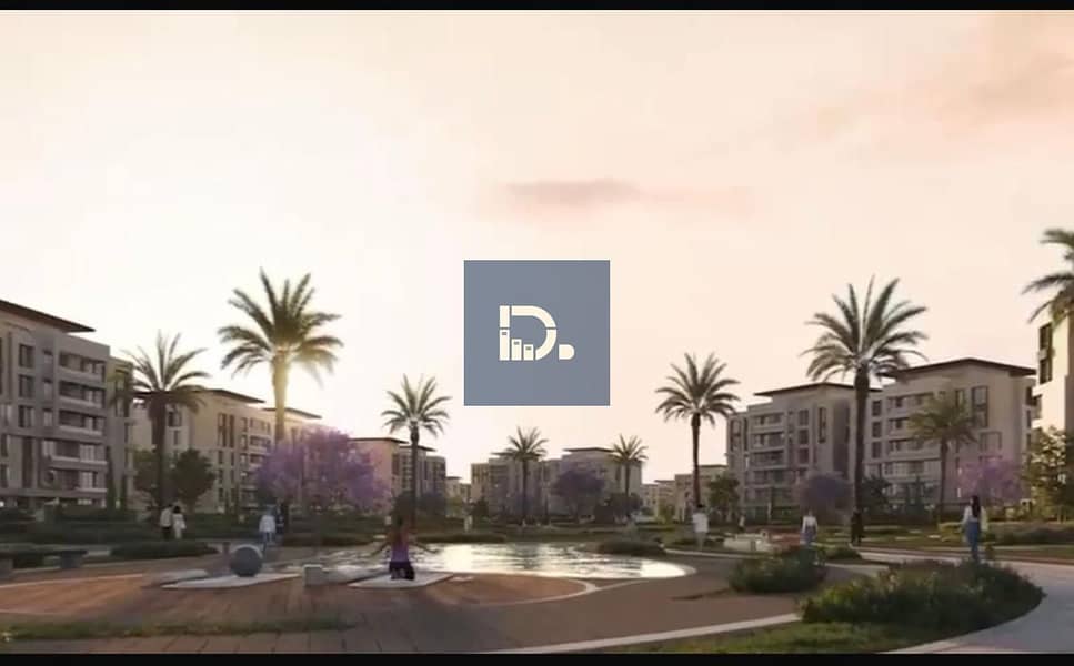 SEVEN Residence compound, October Gardens, 52 acres, full services in front of Zewail University - Installments over 10 years linked to construction with installments. - Aanzicht 3