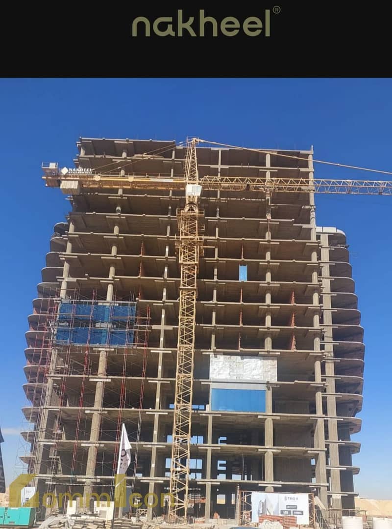 A finished office with air conditioning with a 10% down payment in Trio V Tower, Downtown, the Administrative Capital - Widok 2