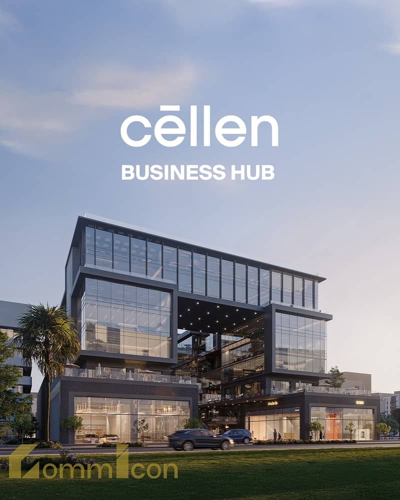 Large administrative office space of 112 meters with the possibility of dividing rooms at Cēllen HUB on the Northern 90 axis - Fifth Settlement, New Cairo - Widok 3