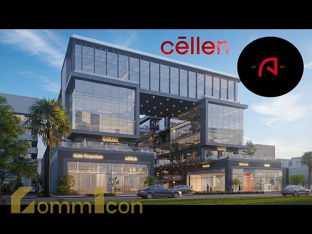 Large administrative office space of 112 meters with the possibility of dividing rooms at Cēllen HUB on the Northern 90 axis - Fifth Settlement, New Cairo - Widok 4