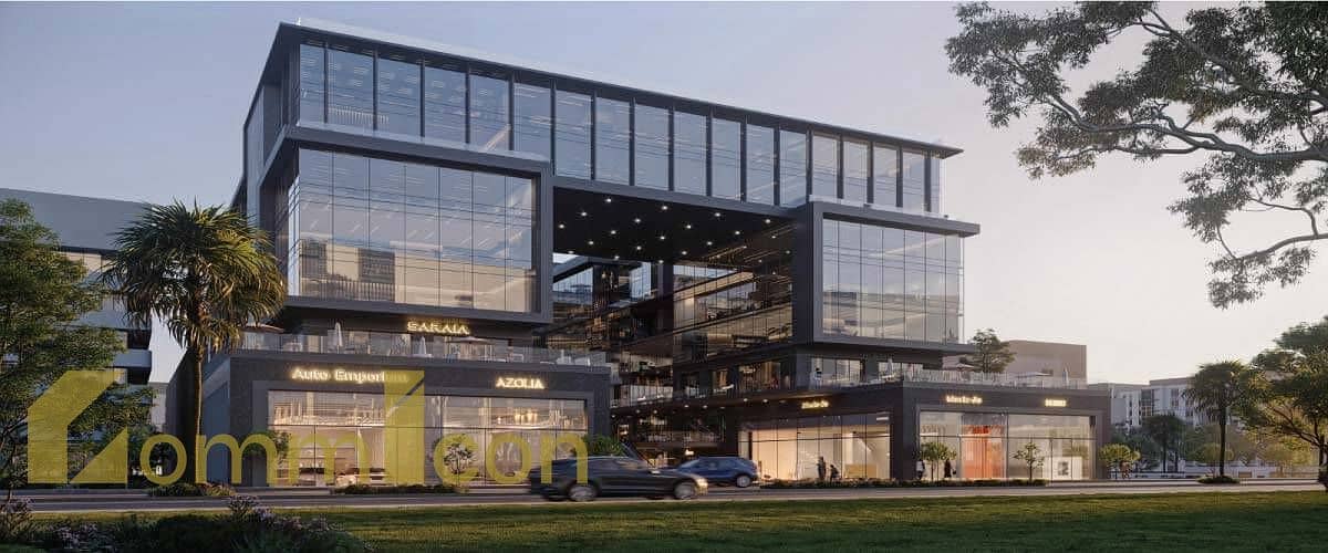 Large administrative office space of 112 meters with the possibility of dividing rooms at Cēllen HUB on the Northern 90 axis - Fifth Settlement, New Cairo - Widok 6
