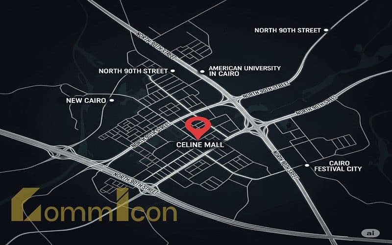 Large administrative office space of 112 meters with the possibility of dividing rooms at Cēllen HUB on the Northern 90 axis - Fifth Settlement, New Cairo - Więcej