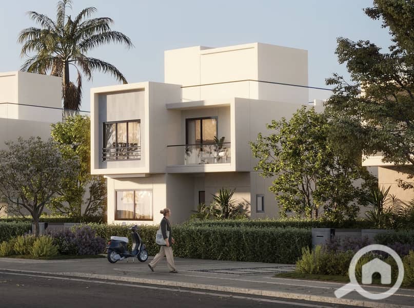 premium villa for sale on installments over 8 years in Sheikh Zayed City - Ansicht 2
