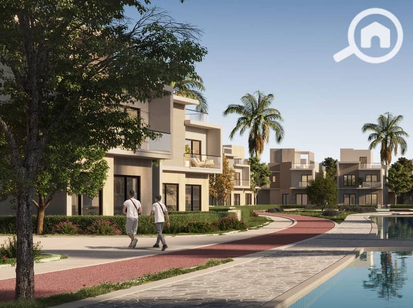 premium villa for sale on installments over 8 years in Sheikh Zayed City - Ansicht 6