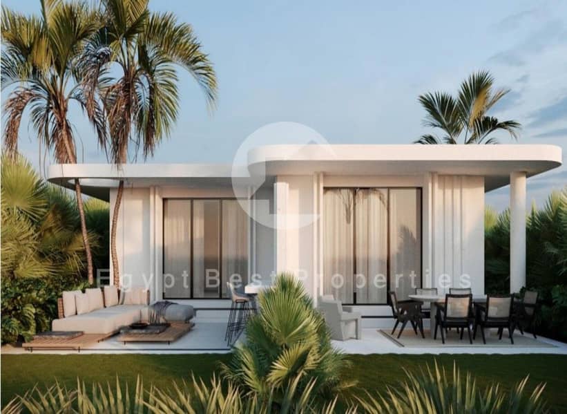 Own Your Chalet Prime Location Full Sea View Fully Finished with Lowest Price and Installment Over 8 Years in Red Sea - Gouna - Makadi - Widok 3