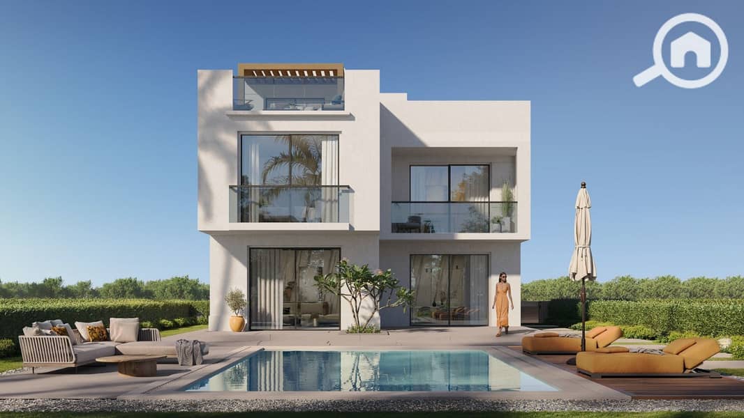 Townhouse for sale, fully finished, with installments in Key Of of Greens, New Zayed. Prime location directly in front of Sphinx Airport. - Ansicht 3