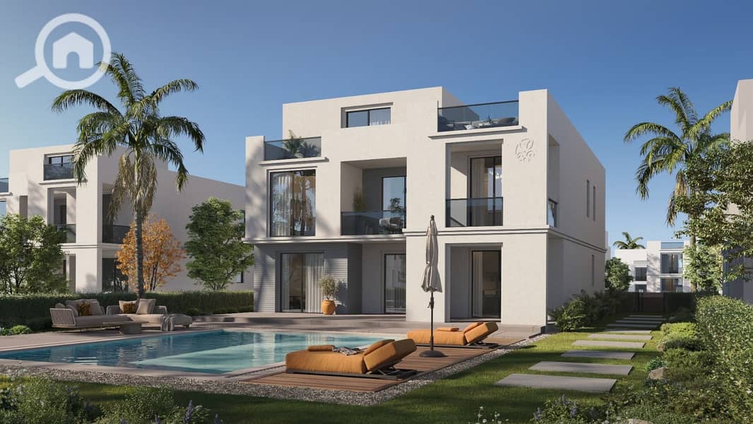 Townhouse for sale, fully finished, with installments in Key Of of Greens, New Zayed. Prime location directly in front of Sphinx Airport. - Ansicht 4