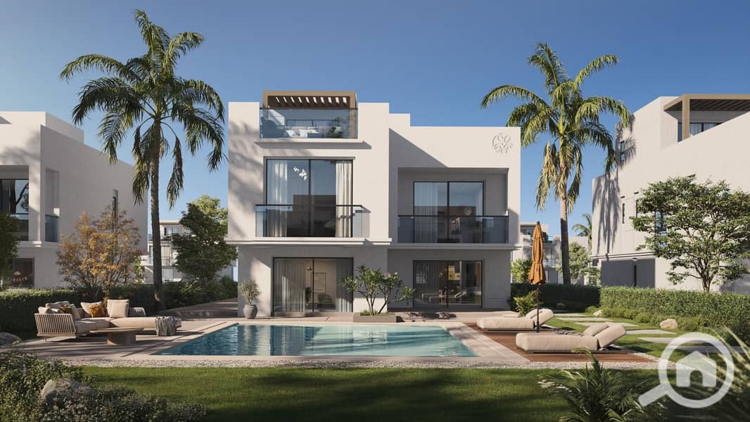 Townhouse for sale, fully finished, with installments in Key Of of Greens, New Zayed. Prime location directly in front of Sphinx Airport. - Ansicht 6