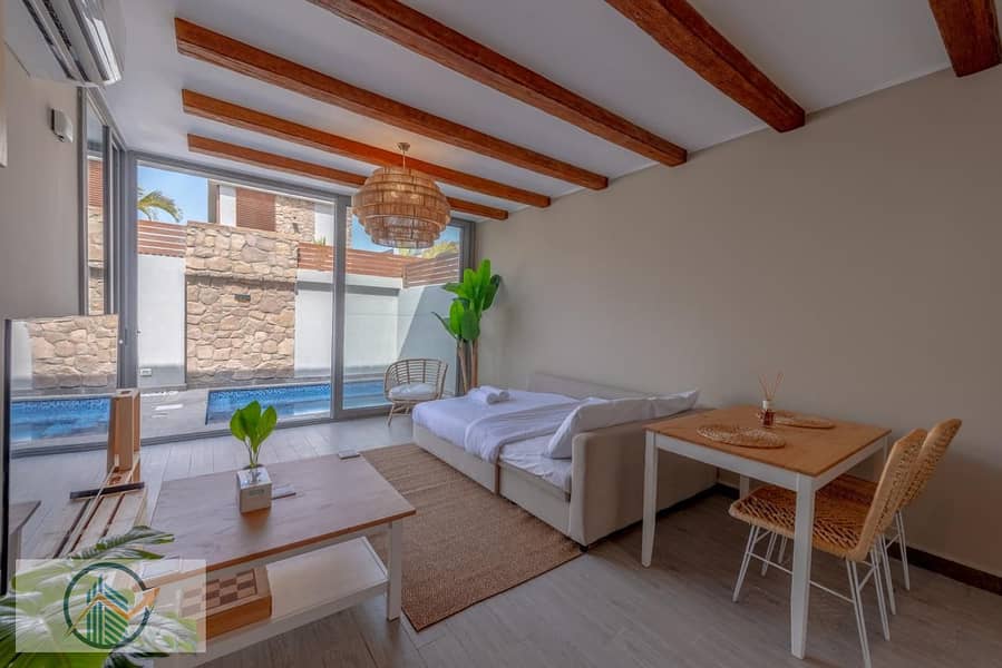 Luxury 1-Bedroom Private Villa with Pool – Bali, El Gouna - Ansicht 5