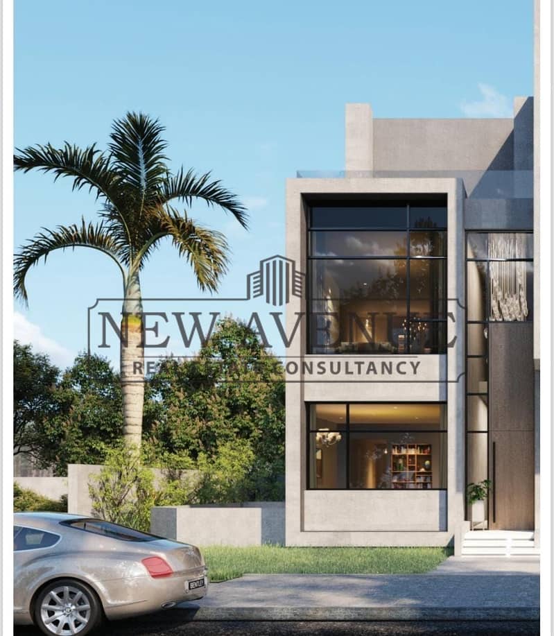 Luxury Stand alone villa bahary with a prime location for sale ready to move at WATERWAY VILLAS new cairo - Ansicht 5