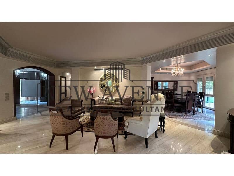 Fully Finished villa with ACs for sale in katameya hills with private garden and Luxury Finishing - Fler