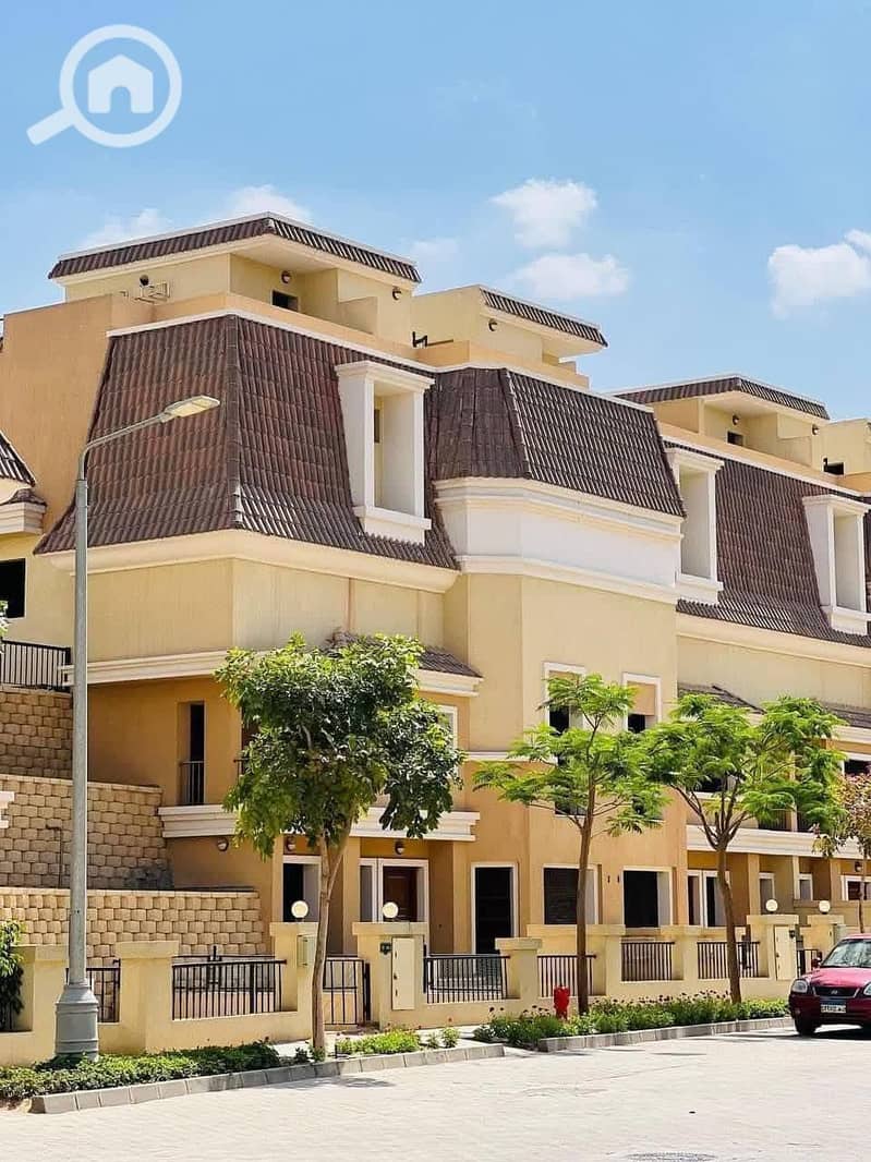 Own a townhouse (ground floor + first floor + roof) for sale in New Cairo, next to Madinaty, Mostakbal City, and Shorouk, near the Amal Axis, for a ca - Ansicht 2