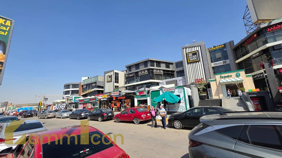 Shop for rent, a great deal, 110 square meters with an outdoor area of 36 square meters in the Golden Square on South 90th Street, New Cairo - Ansicht 6