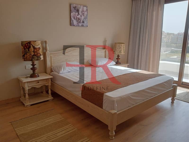 Twin house with pool view for rent in top view compound new cairo - Mehr