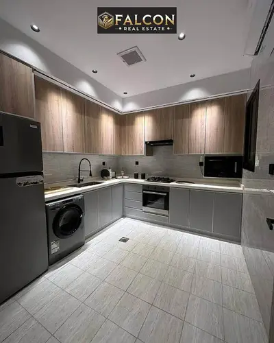 Apartment for sale, fully finished (with air conditioners + kitchen) in Shorouk