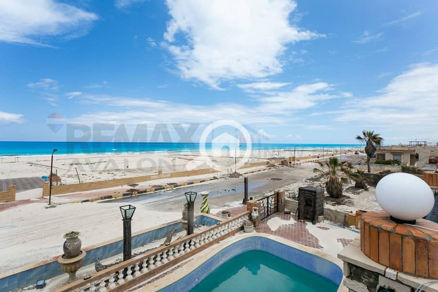 Villa Stand Alwan for sale, first row by the sea - North Coast (Aida Village) 400 m - Ansicht 2
