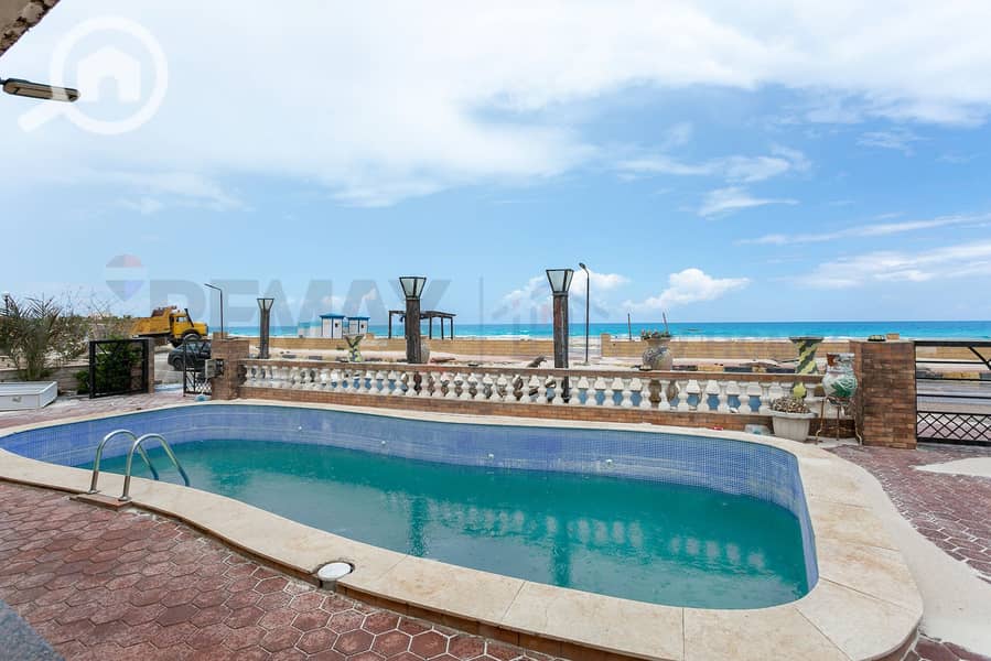 Villa Stand Alwan for sale, first row by the sea - North Coast (Aida Village) 400 m - Ansicht 4