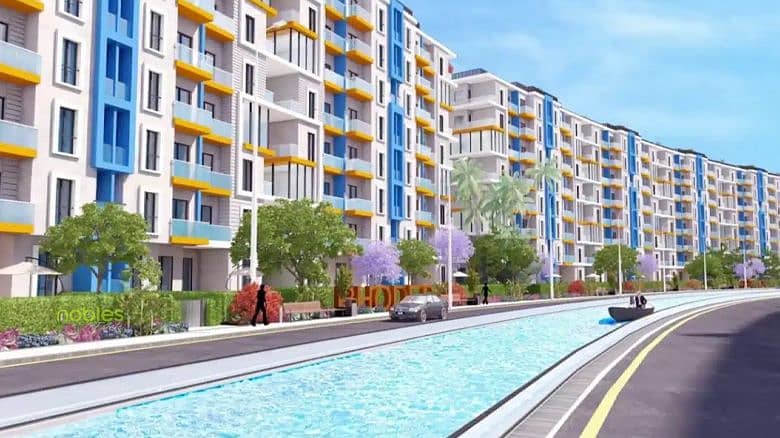 Apartment ready to move , Super Lux Finishing and View of the Compound Club in Rhodes ,New Capital City - Ansicht 3