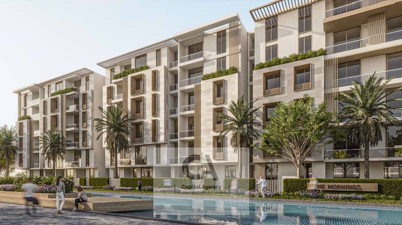 Apartment for sale in The Mornings compound near Al Yasmin fully finished with a 5% down payment and installments over the longest payment period - Ansicht 3