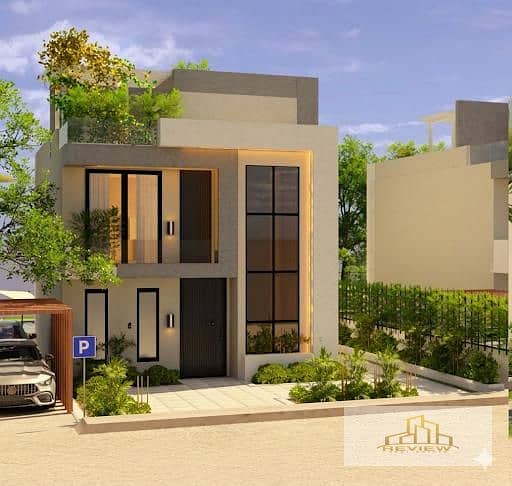 Own a standalone villa of 253 sqm in Park Valley Heights 3 With only a 10% down payment and installments over 13 years - Ansicht 2