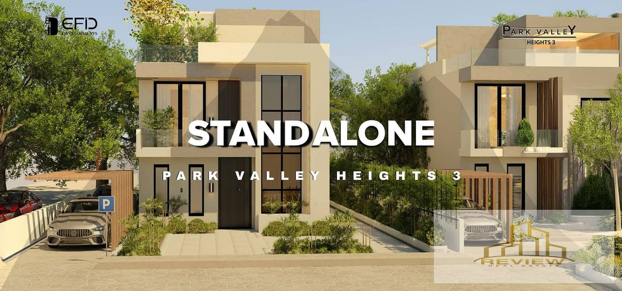 Own a standalone villa of 253 sqm in Park Valley Heights 3 With only a 10% down payment and installments over 13 years - Ansicht 4