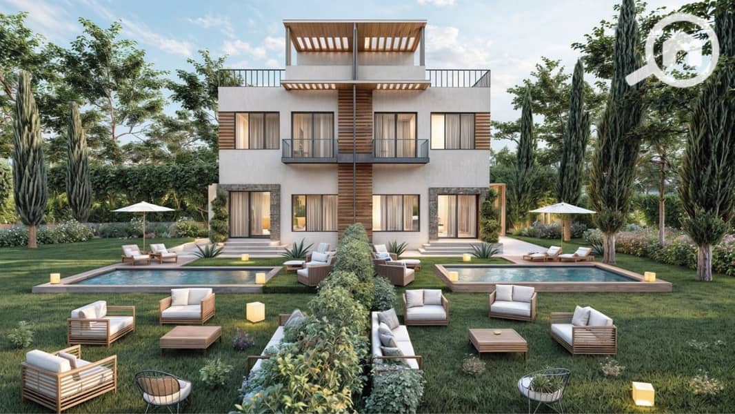 Villa next to Mountain View Chellout Park for sale in Zayed, with installments over 10 years and only a 10% down payment. 250m² + 175m² garden. - Ansicht 5