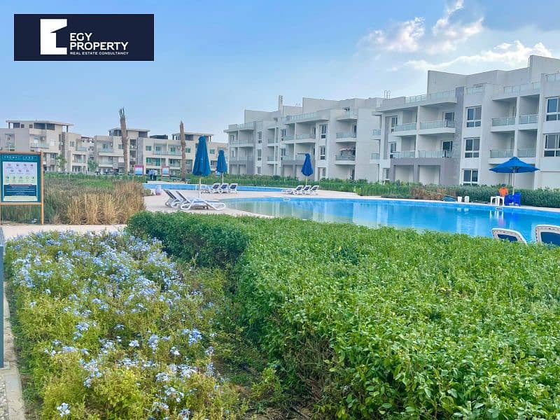 Fully Furnished Chalet for sale in Aroma Sokhna view pool directly - Widok 2