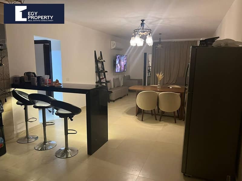 Fully Furnished Chalet for sale in Aroma Sokhna view pool directly - Widok 4