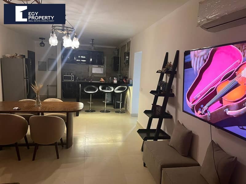 Fully Furnished Chalet for sale in Aroma Sokhna view pool directly - Widok 6