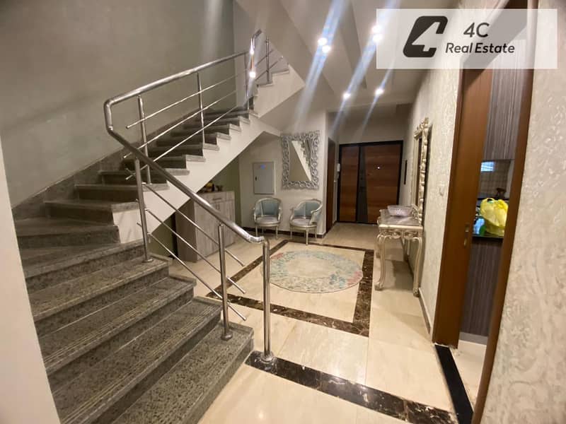 Lowest price twin house finished with acs ready to move 455m infront of north teesen,near to marasemdown payment , installments in koronfel heights - Widok 3