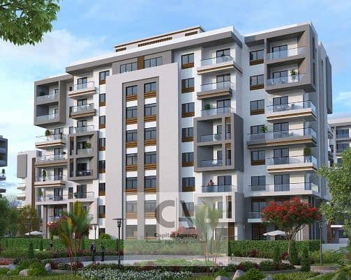 Apartment for sale near the Ministries District and Downtown New Administrative Capital with a 5% down payment in Blue Vert New Administrative Capital - Widok 3