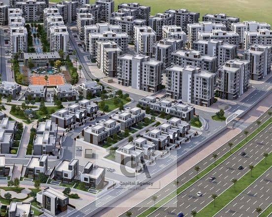 Apartment for sale near the Ministries District and Downtown New Administrative Capital with a 5% down payment in Blue Vert New Administrative Capital - Widok 5