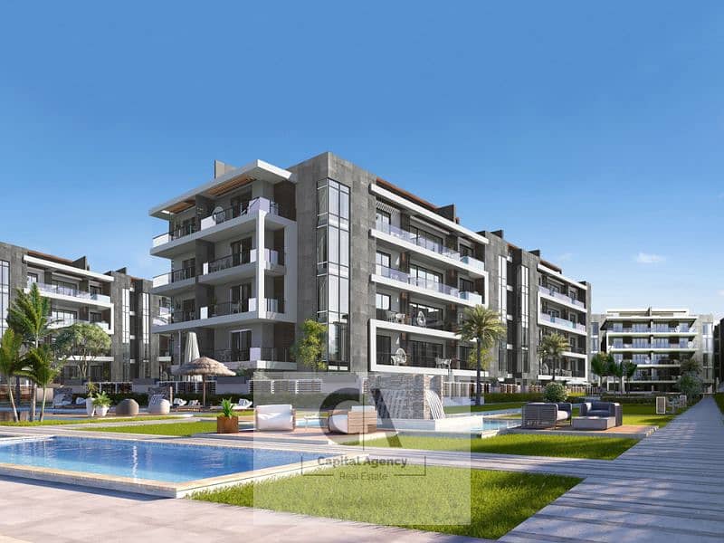 Own an apartment for sale at cash price in the heart of New Cairo's Fifth Settlement in Patio Oro Compound with La Vista. 20% cash discount | Patio Or - Ansicht 4