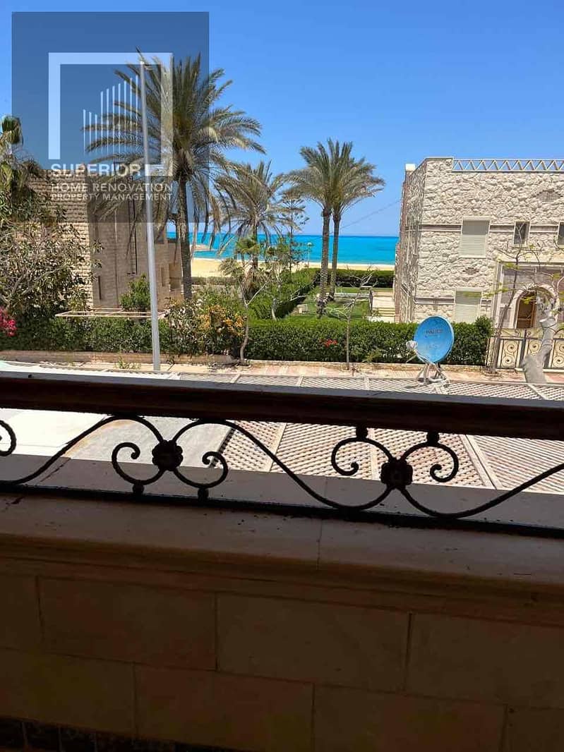 Villa for sale in Marina 2, first row on the sandy lagoon and second row from the sea, featuring a full panoramic view. – pohled 5