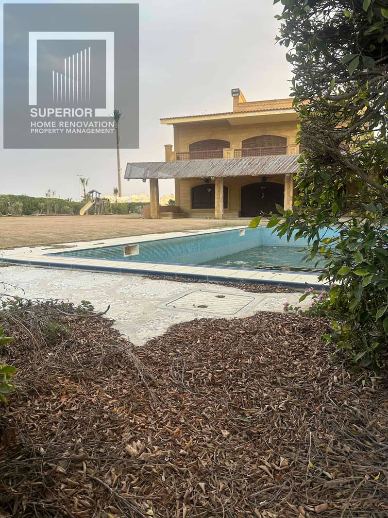 Villa for sale in Marina 2, first row on the sandy lagoon and second row from the sea, featuring a full panoramic view. – pohled 6