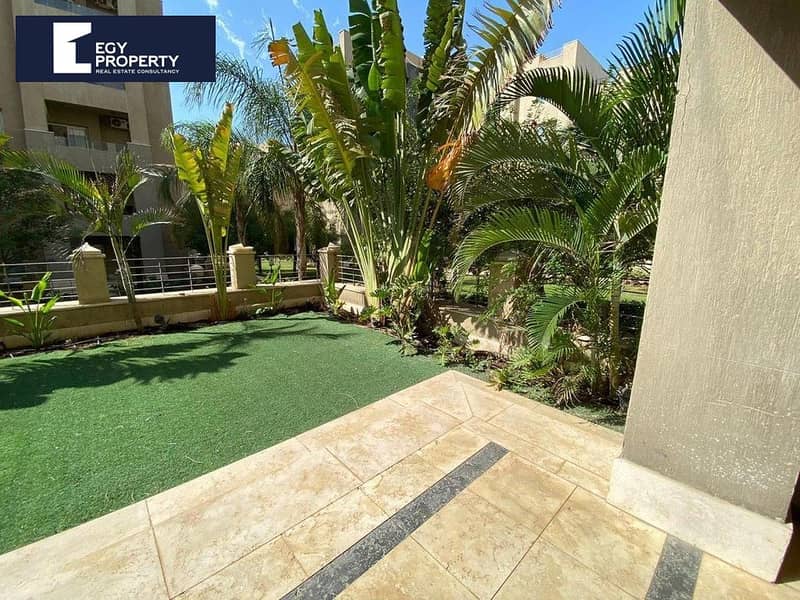 Under market price fully furnished Apartment for sale in the village compound by palm hills with open greenery view - Vista 5