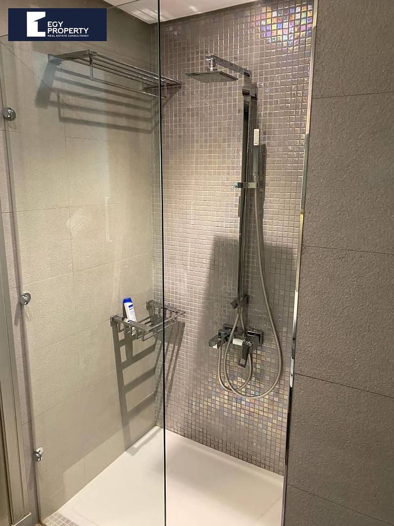 Under market price fully furnished Apartment for sale in the village compound by palm hills with open greenery view - Altro
