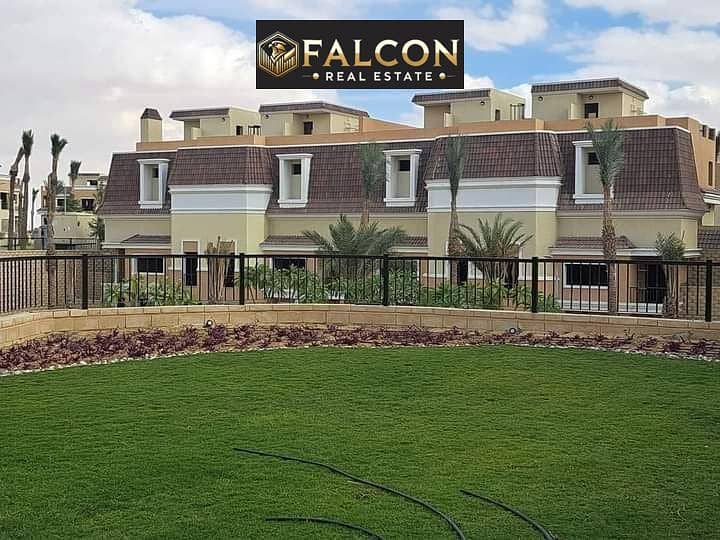 For sale: S-Villa, near delivery, at the lowest price in front of Madinaty, with a 3 million down payment in Sarai Compound. - Mehr