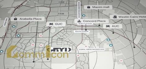 Administrative office for sale in The GRYD Mall directly on Gamal Abdel Nasser Axis - Fifth Settlement, New Cairo – další